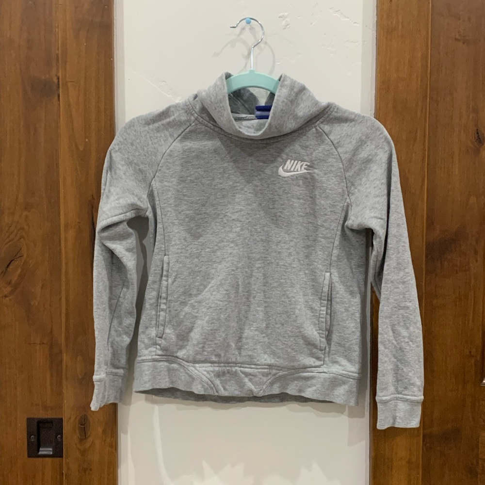 Nike - size girls M - grey sweater